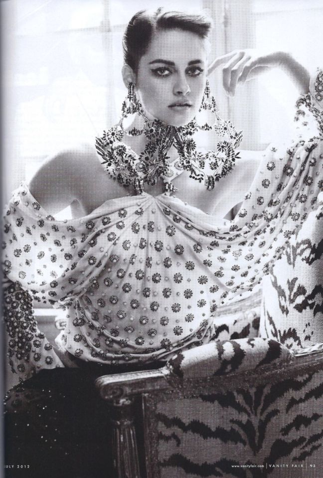Kristen Stewart Vanity Fair Julio 2012