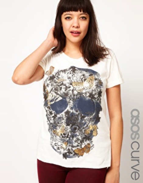 Camiseta Calavera ASOS Curve , 23,37 €AHORA 13,63 €