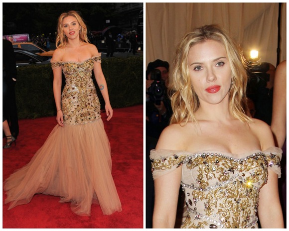 Gala MET 2012 Scarlett Johansson