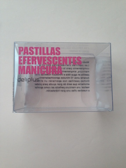 Pastillas efervecentes manicura Deliplus
