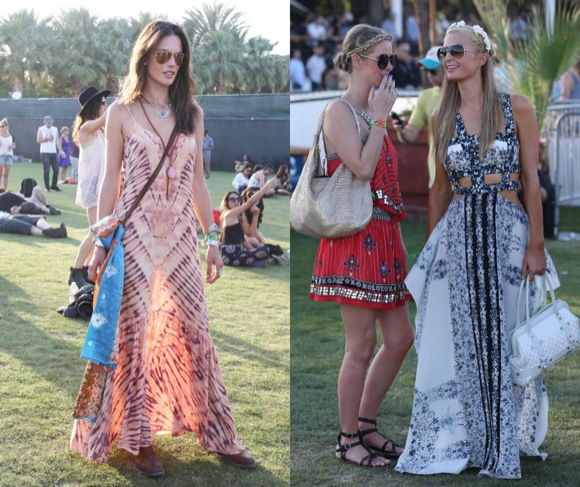 coachella 2014 famosas maxivestidos