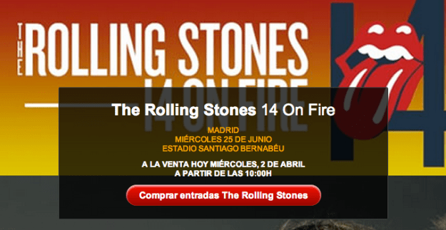 ticketmaster rolling