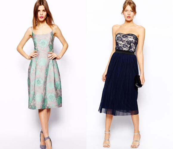 asos vestido invitada corto