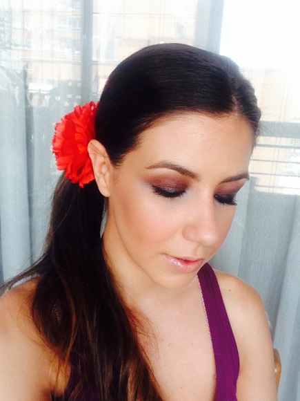 Maquillaje flamenca