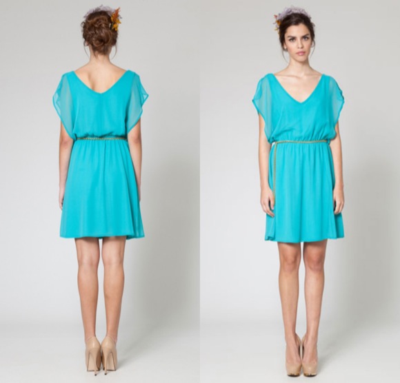 vestido corto invitada boda poete