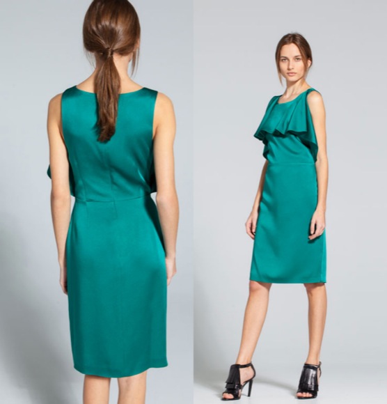 vestido invitada corto uterque