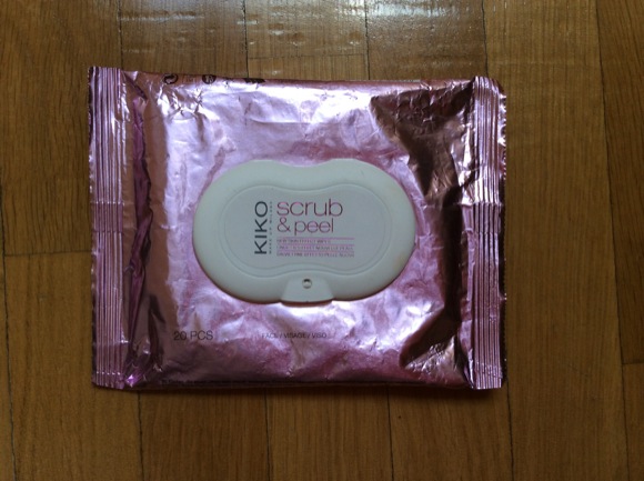 toallitas exfoliantes kiko rostro