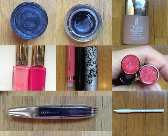 terminando maquillaje