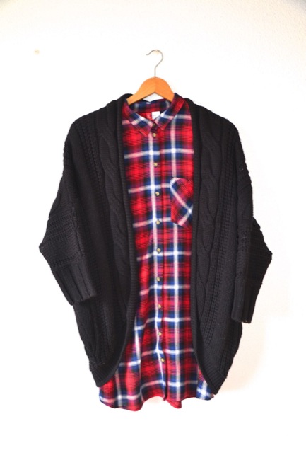 vestido camisero cuadros estilismos