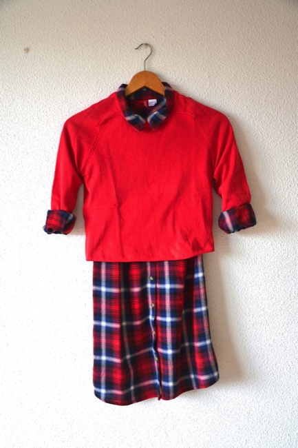 vestido camisero cuadros estilismos