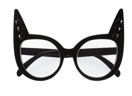 gafas disfraz gata halloween