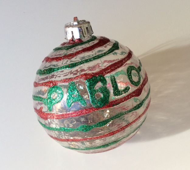 diy bolas navidad