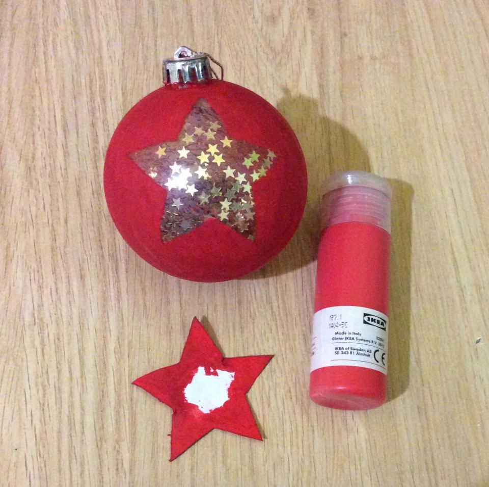 diy bolas navidad