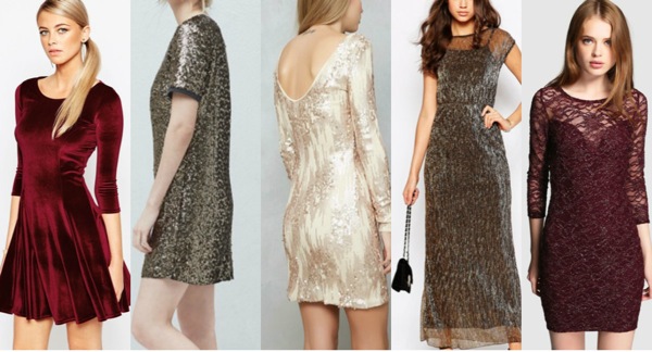 vestidos navidad fiesta