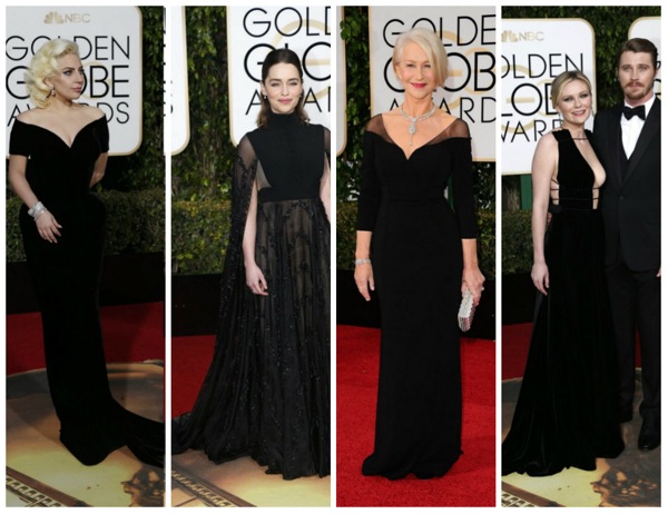 vestidos globos oro 2016