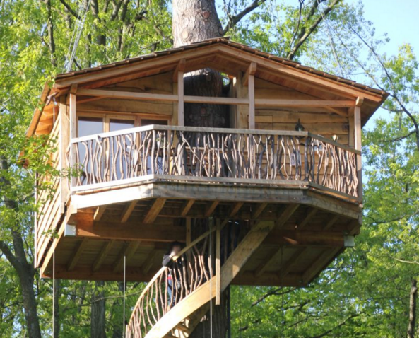 cabanas en los arboles