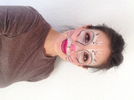 maquillaje conejita carnaval