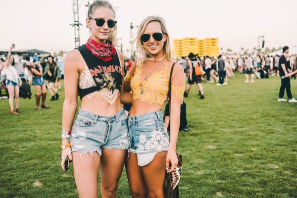 coachella street style 2016 denim shorts