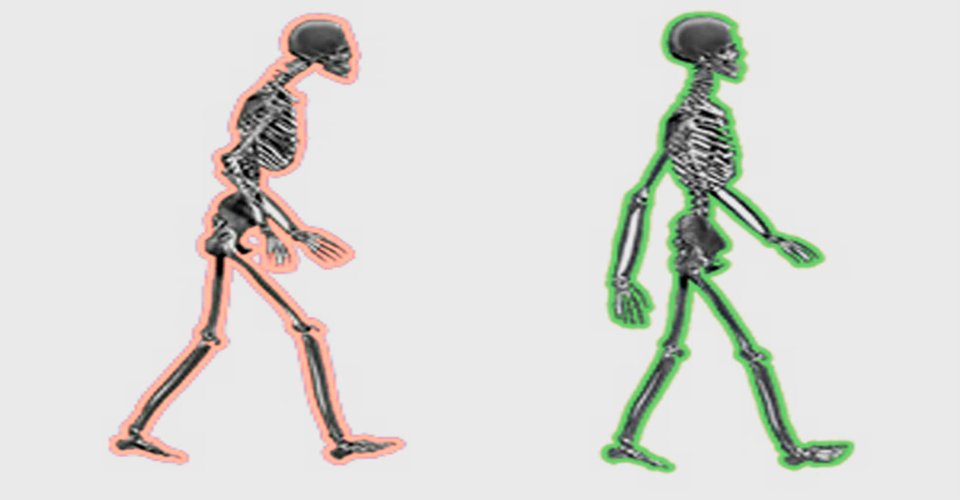 postura correcta caminar