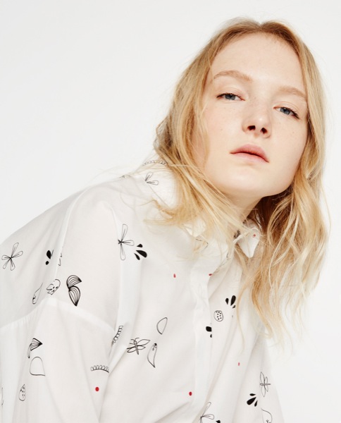 Zara estampada