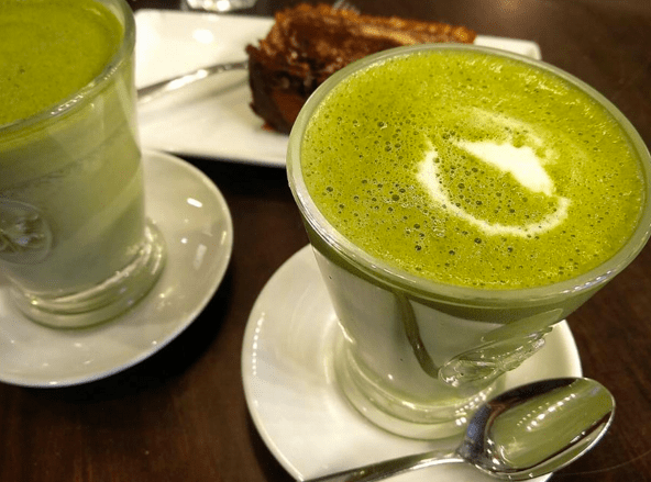 matcha con leche