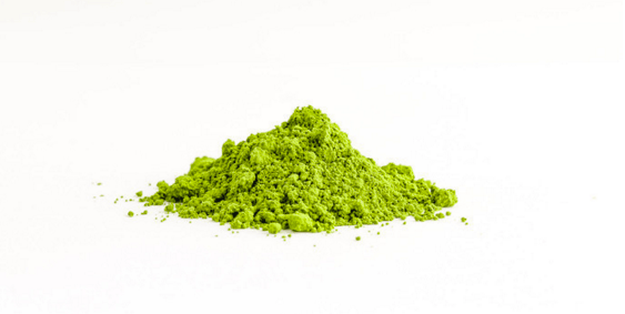 matcha te verde en polvo