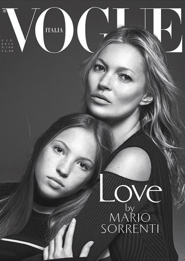 kate moss hija vogue