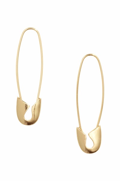 pendiente alfiler HM