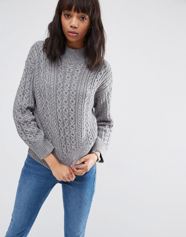 asos jersey gris