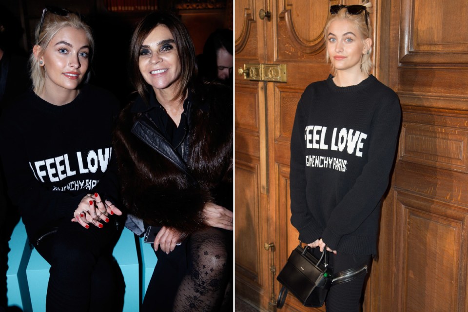 paris jackson givenchy