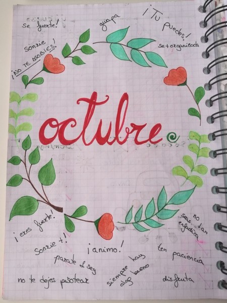 portada mes bullet journal