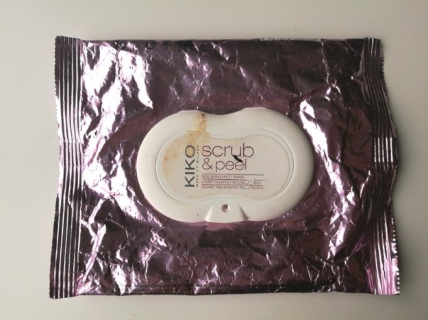 kiko toallitas exfoliantes