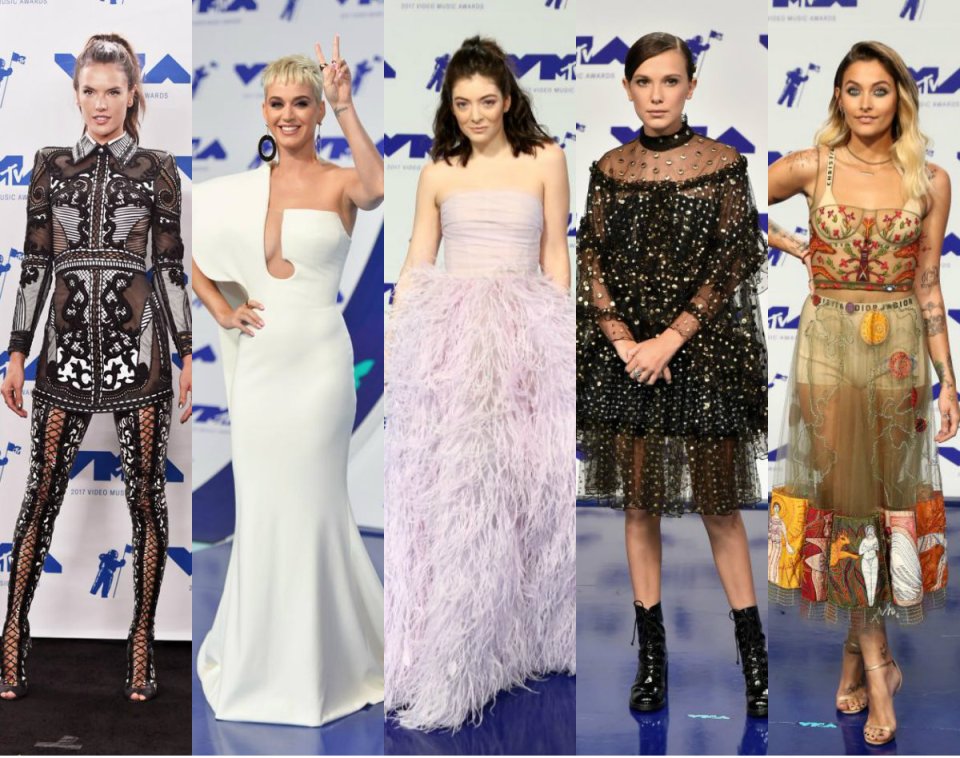 mejor vestidas vmas 2017