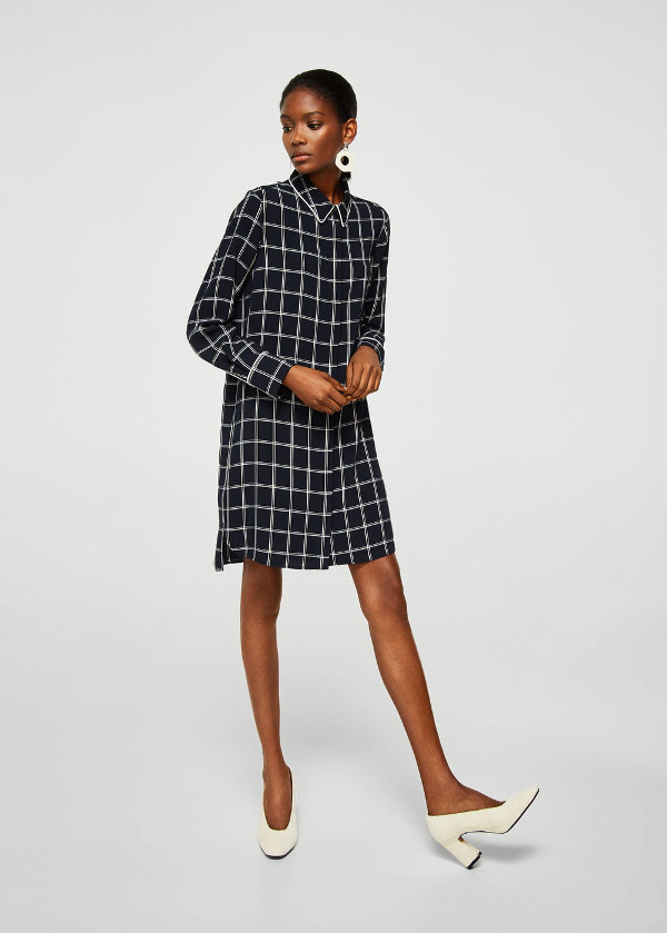 mango vestido camisero