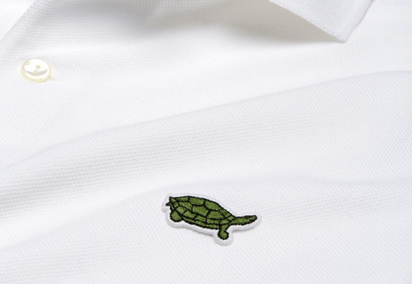 polo lacoste logo tortuga
