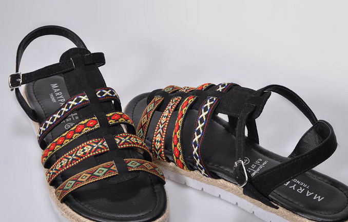 sandalias etnicas