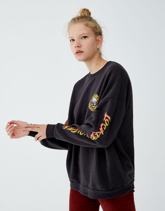 sudadera sin capucha