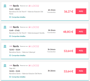 trenes barcelona valencia