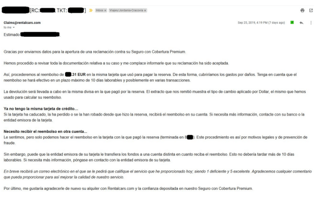 mail cobertura premium rentalcars