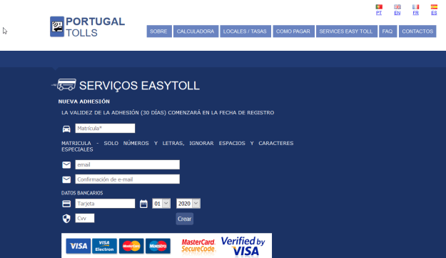 peaje portugal electronico